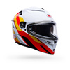 Kask integralny BELL LITHIUM ECE6 NOVA WHITE RED biały czerwony