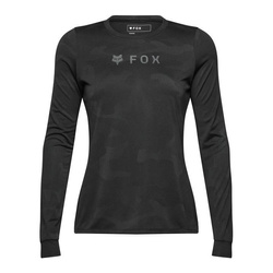 Koszulka rowerowa damska FOX LADY RANGER Z DŁUGIM RĘKAWEM TRU DRI BLACK czarny