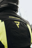 Kurtka tekstylna REBELHORN HARDY II BLACK/FLO YELLOW czarny żółty fluo