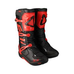 Buty cross LEATT 3.5 RED czarny czerwony