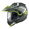 Kask integralny ARAI TOUR-X5 TRAIL YELLOW szary żółty fluo biały czarny