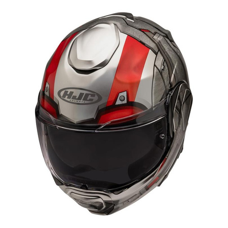 Kask szczękowy HJC F100 ANT-MAN MARVEL SILVER/RED srebrny czerwony