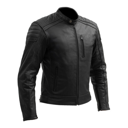 Kurtka skórzana BROGER LEGEND BLACK czarny