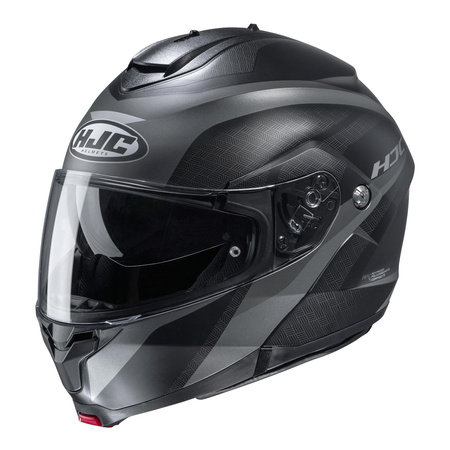 Kask szczękowy HJC C91 TALY BLACK/GREY czarny szary