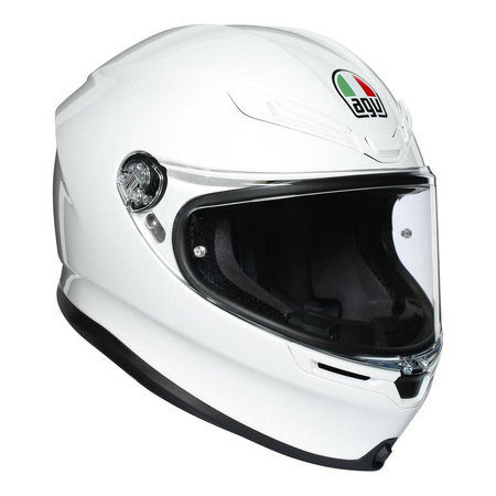 Kask integralny AGV K6 WHITE biały