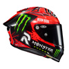 Kask integralny HJC RPHA1 QUARTARARO BLACK/RED czarny czerwony
