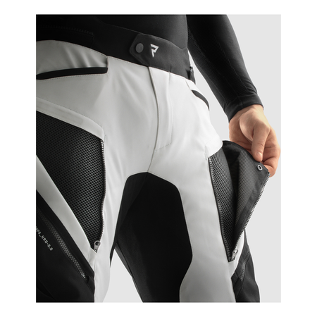 Spodnie tekstylne REBELHORN HARDY 3.0 BLACK/GREY czarny szary