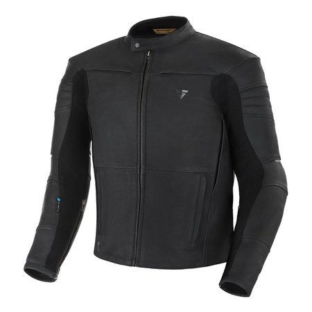 Kurtka skórzana SHIMA SHADOW TFL BLACK czarny