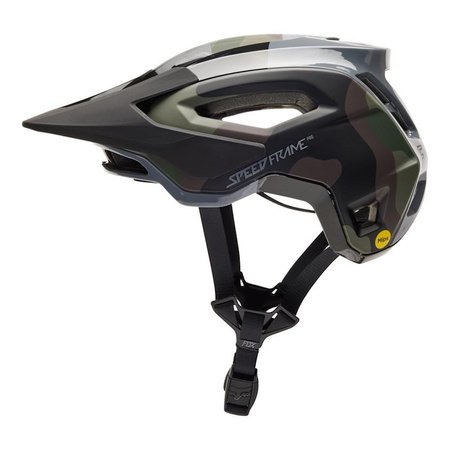 Kask rowerowy FOX SPEEDFRAME PRO CAMO OLIVE CAMO zielony