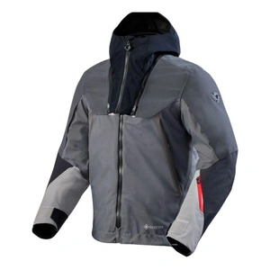 Kurtka tekstylna REVIT STRATUM GTX GREY/ANTHRACITE szary czarny czerwony