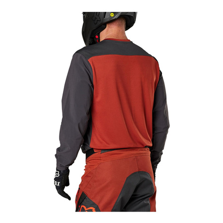 Bluza cross FOX DEFEND OFF-ROAD COPPER szary czerwony