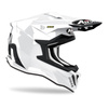 Kask cross AIROH STRYCKER COLOR WHITE GLOSS biały czarny