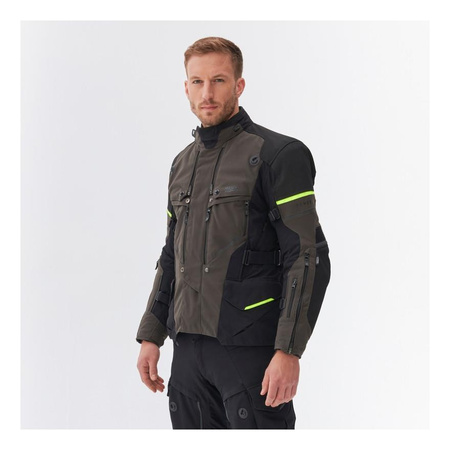 Kurtka tekstylna REBELHORN RANGE ANTHRACITE/BLACK/FLUO YELLOW grafitowy czarny żółty fluo