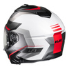 Kask integralny HJC I71 NIOR GREY/RED szary czerwony biały