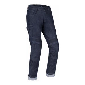 Jeansy motocyklowe BROGER OHIO RAW NAVY granatowy