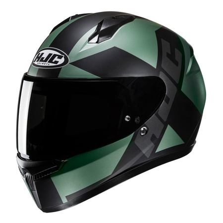 Kask integralny HJC C10 TEZ GREEN/BLACK zielony czarny