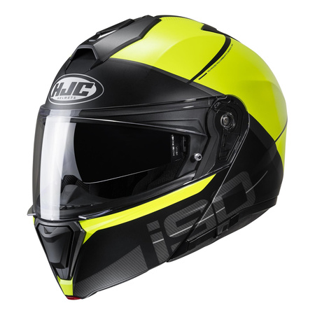 Kask szczękowy HJC I90 MAY BLACK/YELLOW czarny żółty fluo