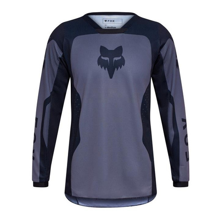 Bluza cross dziecięca FOX JUNIOR 180 SHIELD BLACK czarny