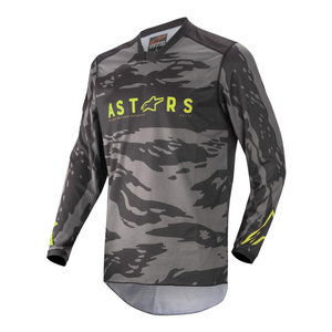 Bluza cross ALPINESTARS RACER TACTICAL BLACK/GREY CAMO/FLUO YELLOW czarny szary żółty fluo