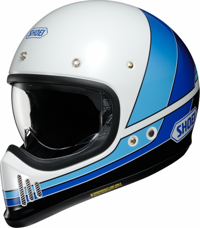 Kask integralny SHOEI EX-Zero Equation TC-11 biały niebieski granatowy czarny