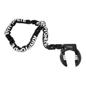 Blokada tylnego koła KRYPTONITE RING LOCK ŁAŃCUCH W ZESTAWIE czarny biały srebrny