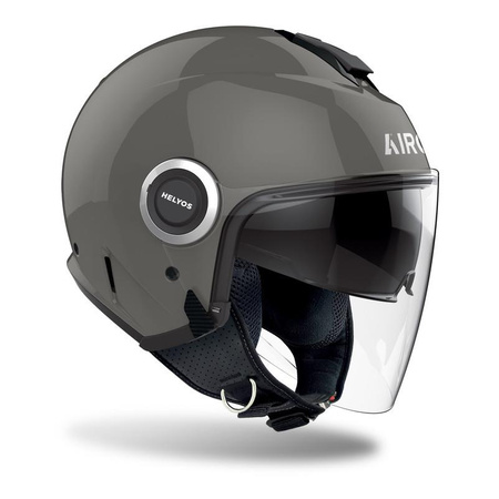 Kask otwarty AIROH HELYOS COLOR DARK GREY GLOSS szary