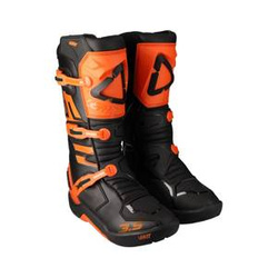 Buty cross LEATT 3.5 ORANGE czarny pomarańczowy fluo