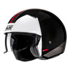 Kask otwarty z wpinaną szczęką HJC I20N VENA BLACK/WHITE czarny biały