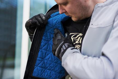 Kurtka tekstylna SHIMA OPENAIR GREY szary