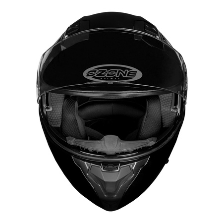 Kask szczękowy OZONE STORM GLOSS BLACK czarny