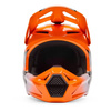 Kask cross FOX V1 SHIELD FLUO ORANGE pomarańczowy fluo czarny