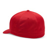 Czapka z daszkiem FOX HEAD TECH FLEXFIT FLAME RED czerwony