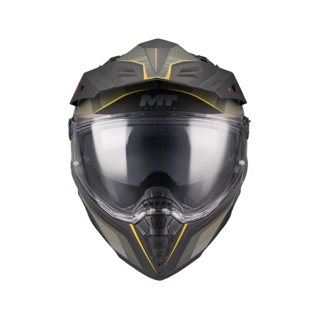 Kask integralny MT TRACK SV QUESTOR GREEN/BLACK MATT zielony czarny