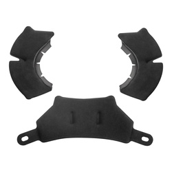 Wyściółka do kasku SCHUBERTH head pad sides + back set size long head C5/E2/J2 LONG czarny