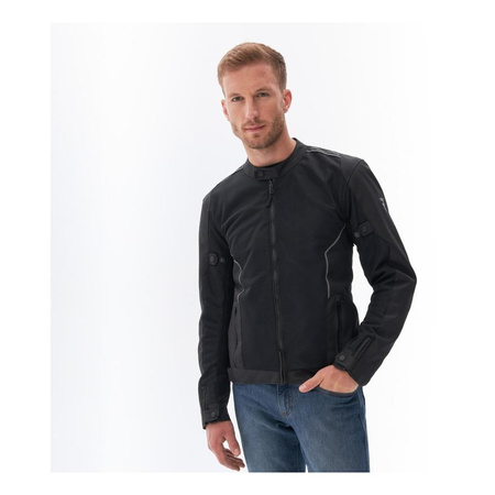 Kurtka tekstylna REBELHORN WAVE BLACK czarny