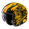 Kask otwarty HJC V31 FLAME YELLOW/BLACK żółty czarny