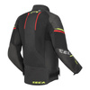 Kurtka tekstylna SECA AIRFLOW III BLACK/RED/FLUO czarny czerwony żółty fluo