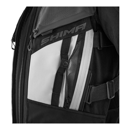 Kurtka tekstylna SHIMA TRACKER GREY szary