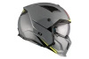 Kask otwarty z wpinaną szczęką MT STREETFIGHTER SV S SOLID GLOSS GREY