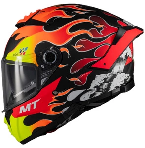 Kask integralny MT THUNDER 4 SV YAMANAKA 2024 czerwony żółty czarny