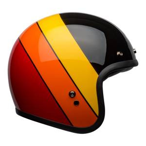 Kask otwarty BELL CUSTOM 500 RIF BLACK/YELLOW/ORANGE/RED czarny żółty pomarańczowy czerwony