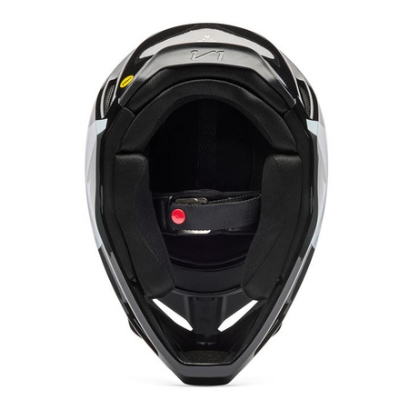 Kask cross FOX V1 SHIELD BLACK czarny