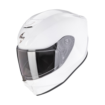 Kask integralny SCORPION EXO-JNR SOLID WHITE biały