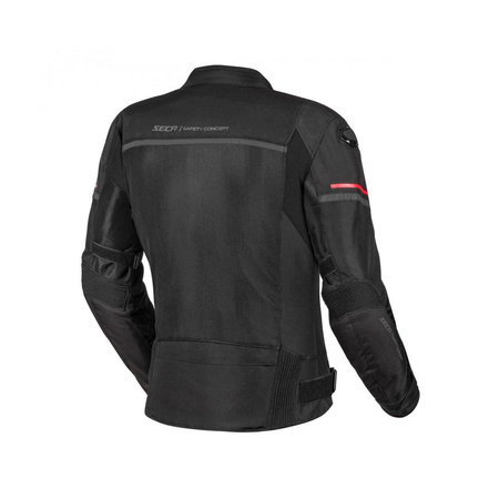 Kurtka tekstylna damska SECA STREAM EVO LADY BLACK czarny