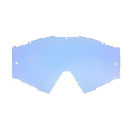 Gogle motocyklowe IMX SAND BLACK MATT/BLUE SZYBA BLUE IRIDIUM + CLEAR czarny niebieski
