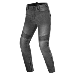 Jeansy motocyklowe damskie SHIMA ZENITH LADY GREY szary