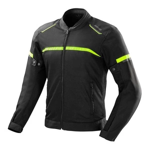 Kurtka tekstylna OZONE NEO AIR BLACK/FLO YELLOW czarny żółty fluo
