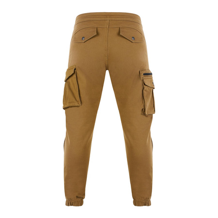 Jeansy motocyklowe BROGER ALASKA II JOGGER FIT CARAMEL beżowy