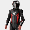 Kurtka skórzana SHIMA MISSION ST G2 BLACK/RED czarny czerwony