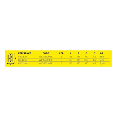 Zapięcie U-Lock AUVRAY XTREM MEDIUM BLACK EDITION 85x310mm czarny
